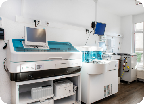 Lab. Solutions unterstützt Sie beim Aufbau Ihres eigenen Labors in Ihrer Rheumapraxis.